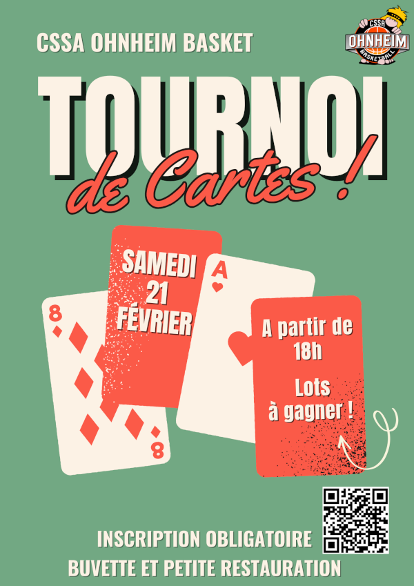 Tournoi de carte fevrier.2026